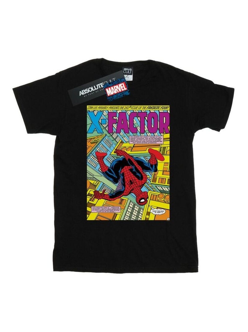 Marvel - T-shirt FACTOR Noir - Kiabi