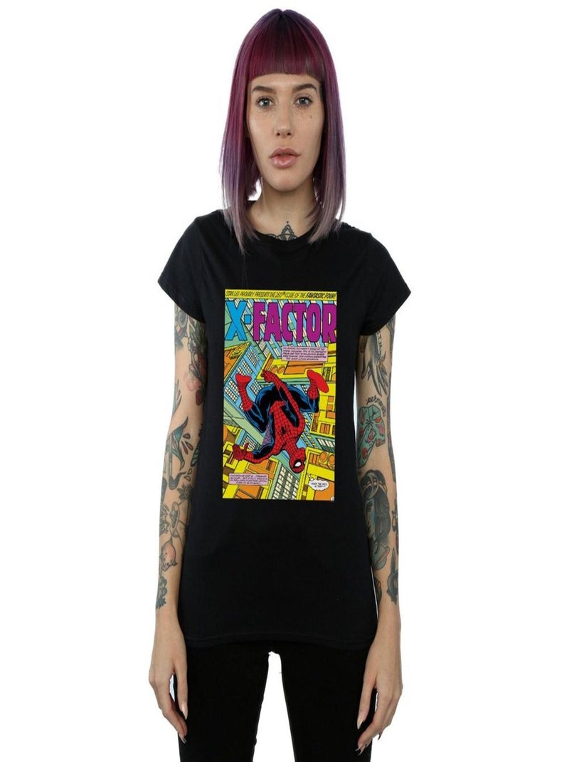 Marvel - T-shirt FACTOR Noir - Kiabi