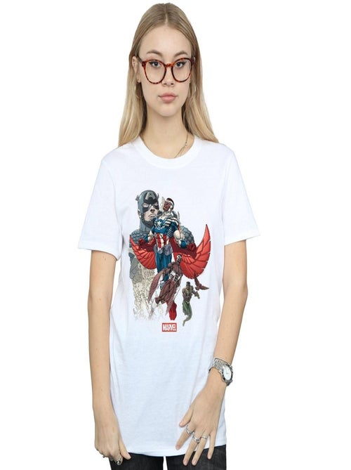 Marvel - T-shirt FALCON EVOLUTION - Kiabi