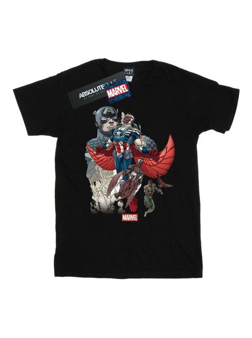 Marvel - T-shirt FALCON EVOLUTION - Kiabi Marvel - T-shirt FALCON EVOLUTION - Kiabi