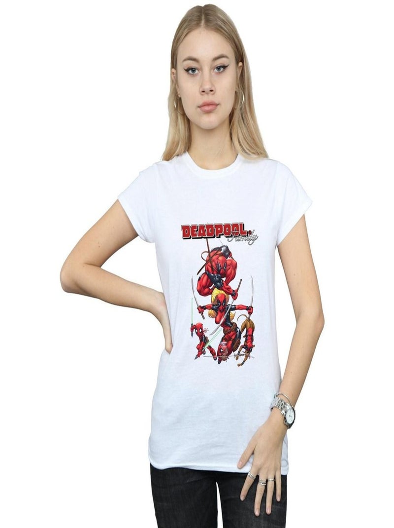 Marvel - T-shirt FAMILY Blanc - Kiabi