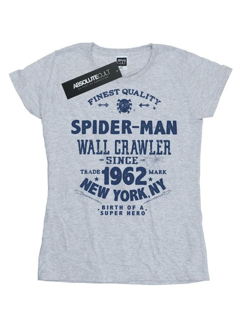 Marvel - T-shirt FINEST QUALITY Gris chiné - Kiabi
