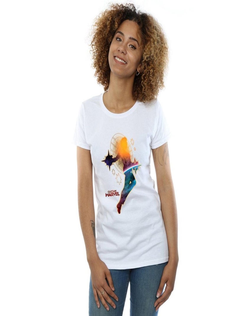 Marvel - T-shirt FLIGHT Blanc - Kiabi