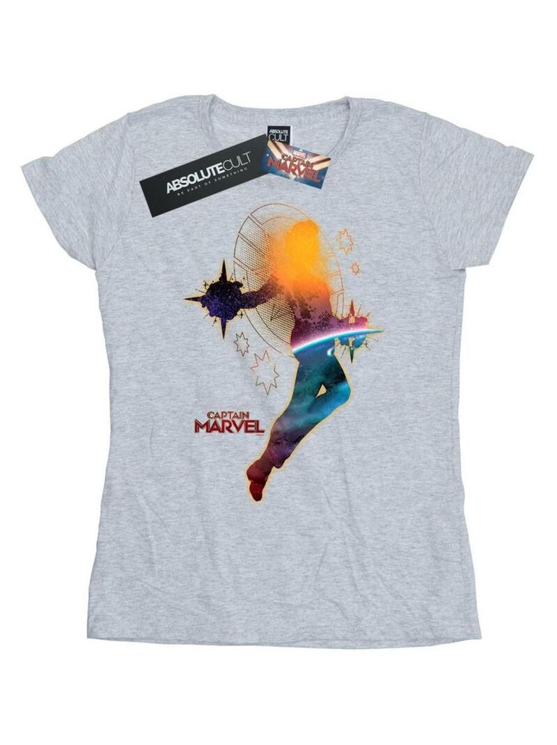 Marvel - T-shirt FLIGHT Gris chiné - Kiabi