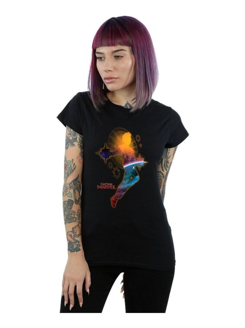 Marvel - T-shirt FLIGHT Noir - Kiabi