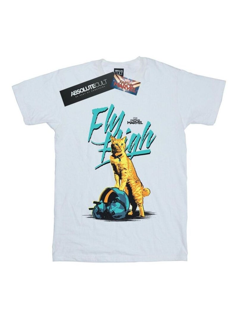 Marvel - T-shirt FLY HIGH Blanc - Kiabi