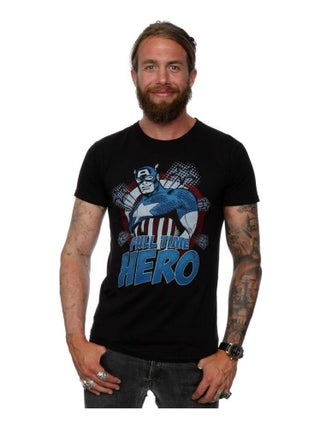 Marvel - T-shirt FULL TIME HERO