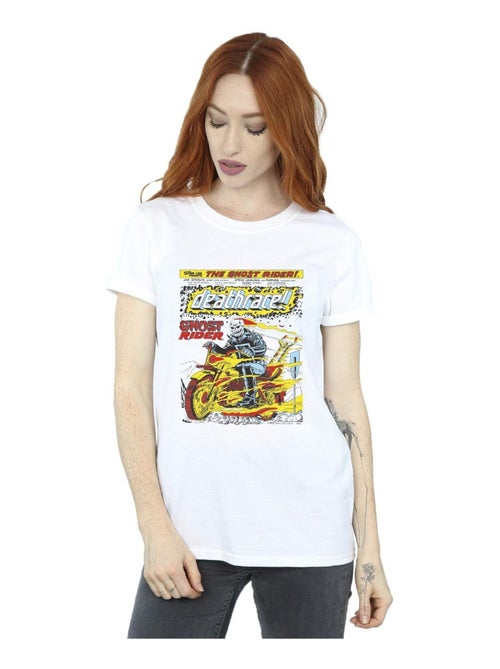 Marvel - T-shirt GHOST RIDER CHEST DEATHRACE - Kiabi