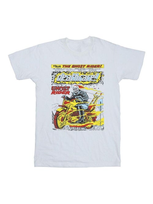 Marvel - T-shirt GHOST RIDER CHEST DEATHRACE - Kiabi