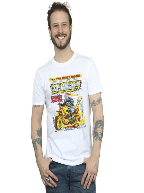 Marvel - T-shirt GHOST RIDER CHEST DEATHRACE - Kiabi
