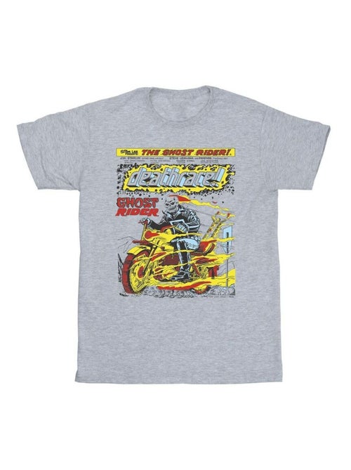 Marvel - T-shirt GHOST RIDER CHEST DEATHRACE - Kiabi Marvel - T-shirt GHOST RIDER CHEST DEATHRACE - Kiabi