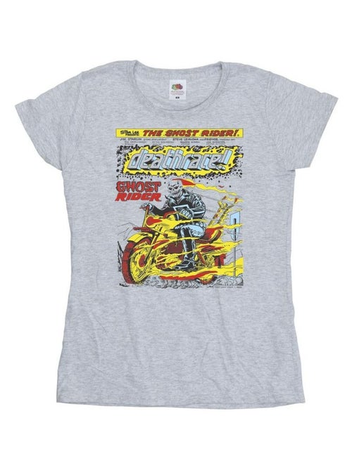 Marvel - T-shirt GHOST RIDER CHEST DEATHRACE - Kiabi