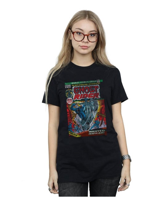 Marvel - T-shirt GHOST RIDER DISTRESSED COMIC COVER - Kiabi