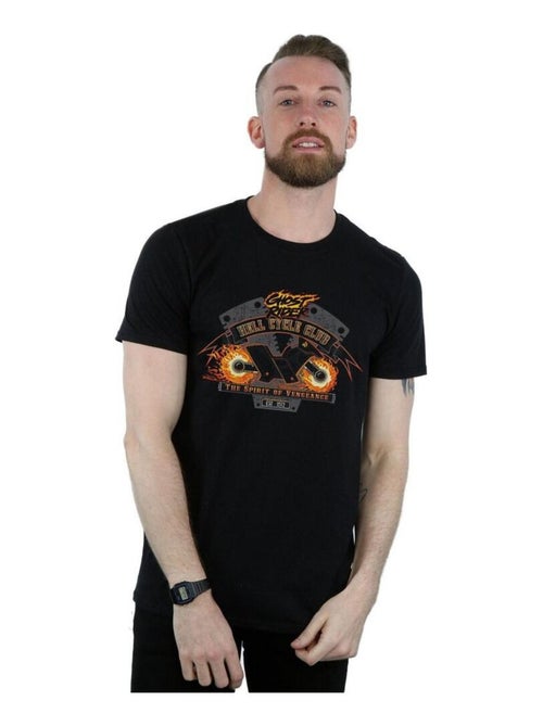 Marvel - T-shirt GHOST RIDER HELL CYCLE CLUB - Kiabi