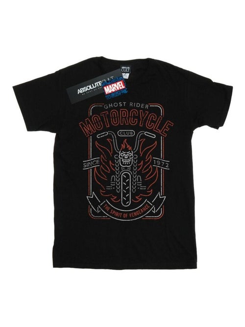 Marvel - T-shirt GHOST RIDER MOTORCYCLE CLUB - Kiabi