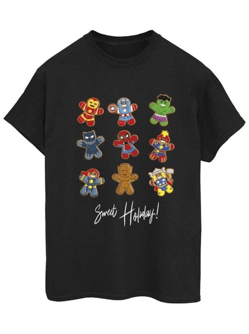 Marvel - T-shirt GINGERBREAD AVENGERS - Kiabi Marvel - T-shirt GINGERBREAD AVENGERS - Kiabi