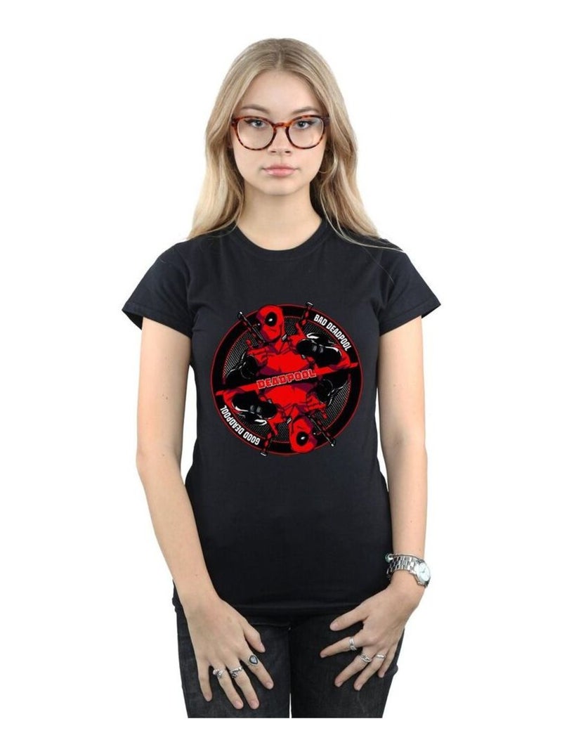 Marvel - T-shirt GOOD BAD Noir - Kiabi