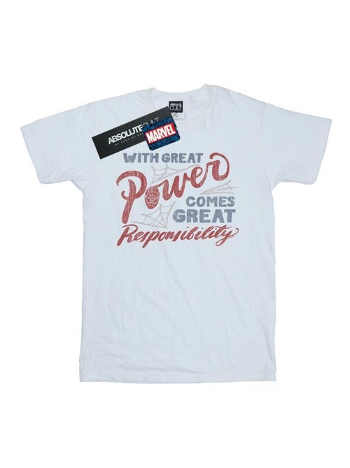 Marvel - T-shirt GREAT RESPONSIBILITY - Kiabi Marvel - T-shirt GREAT RESPONSIBILITY - Kiabi