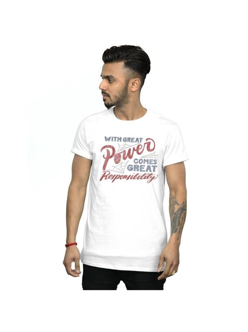 Marvel - T-shirt GREAT RESPONSIBILITY - Kiabi Marvel - T-shirt GREAT RESPONSIBILITY - Kiabi