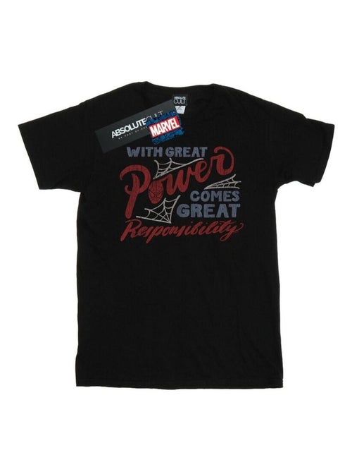 Marvel - T-shirt GREAT RESPONSIBILITY - Kiabi Marvel - T-shirt GREAT RESPONSIBILITY - Kiabi