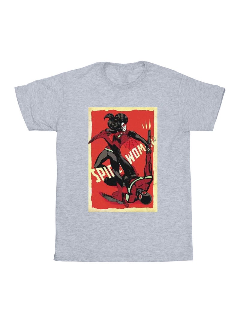Marvel - T-shirt Gris chiné - Kiabi