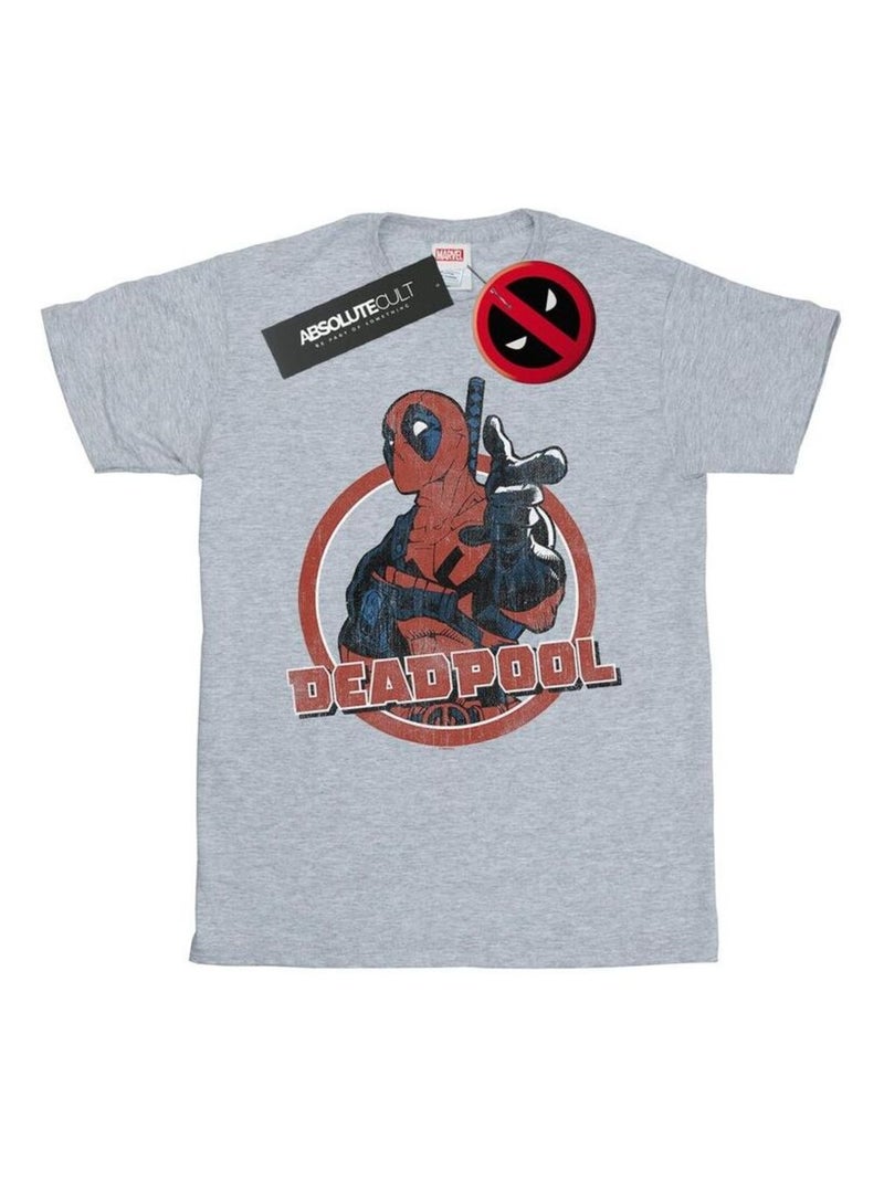 Marvel - T-shirt Gris chiné - Kiabi