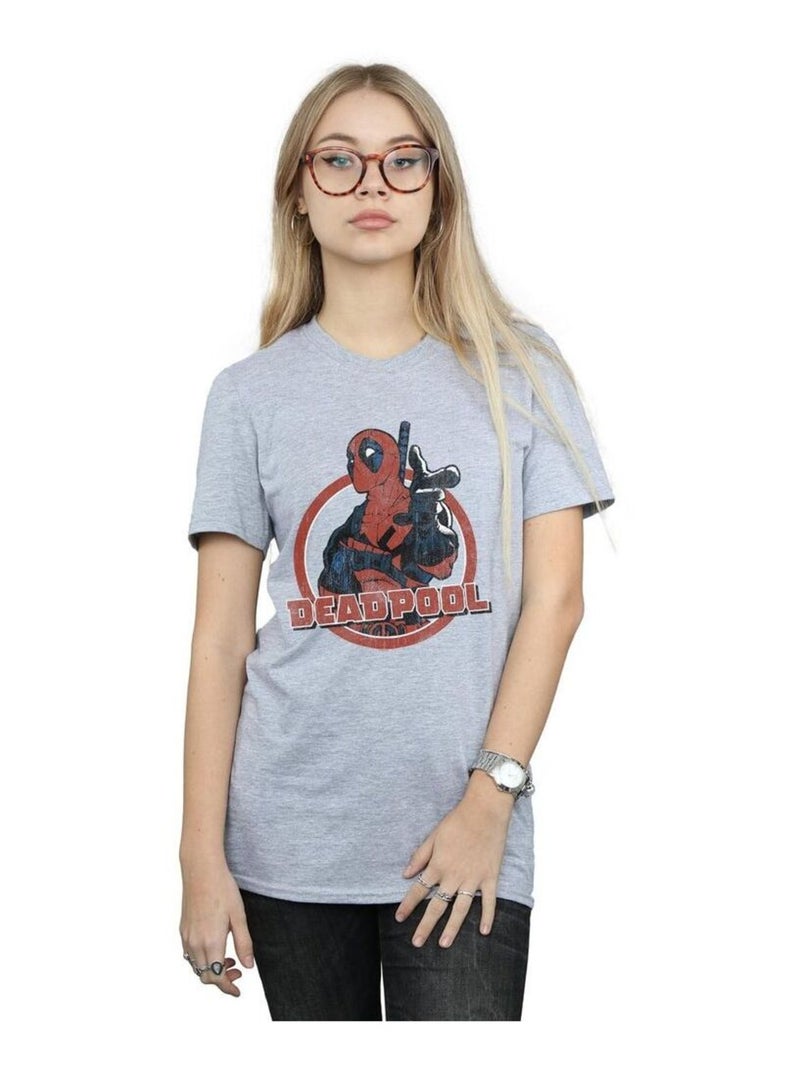 Marvel - T-shirt Gris chiné - Kiabi