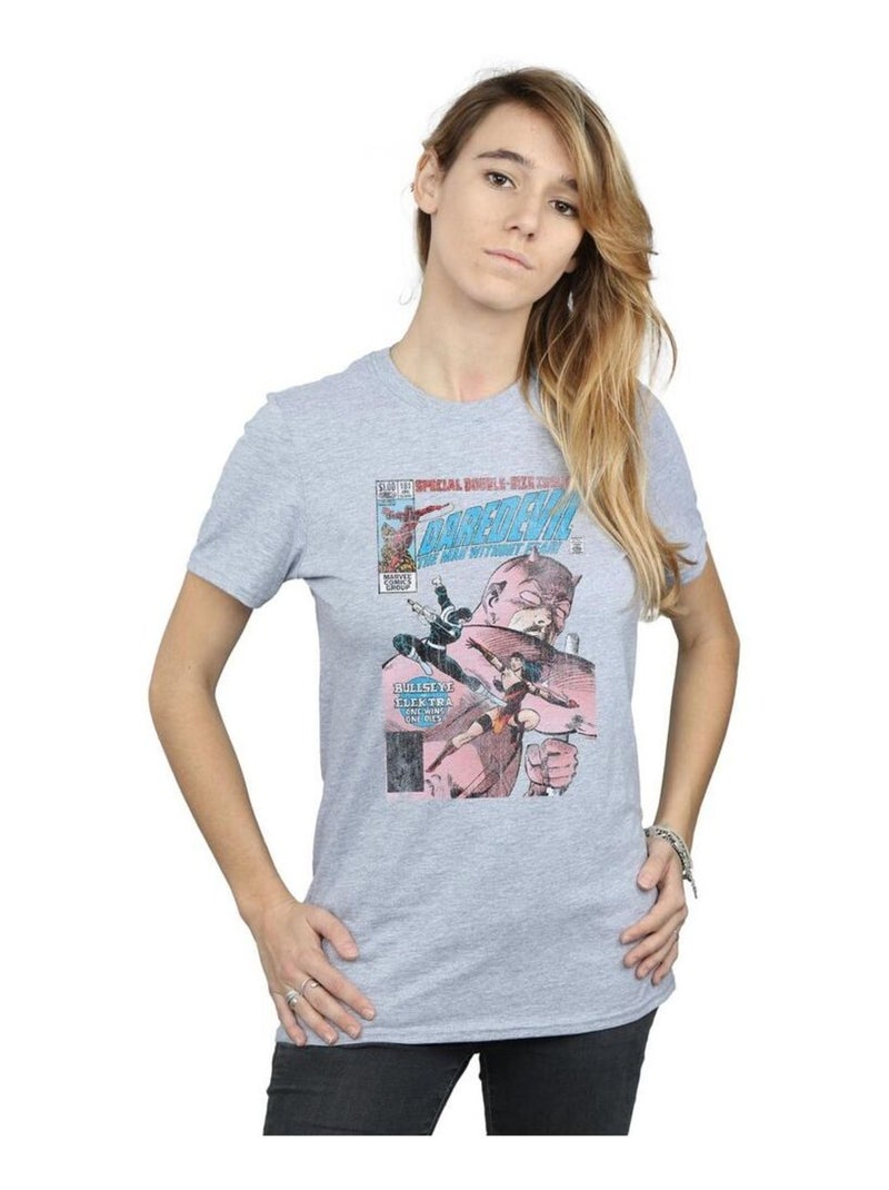 Marvel - T-shirt Gris chiné - Kiabi