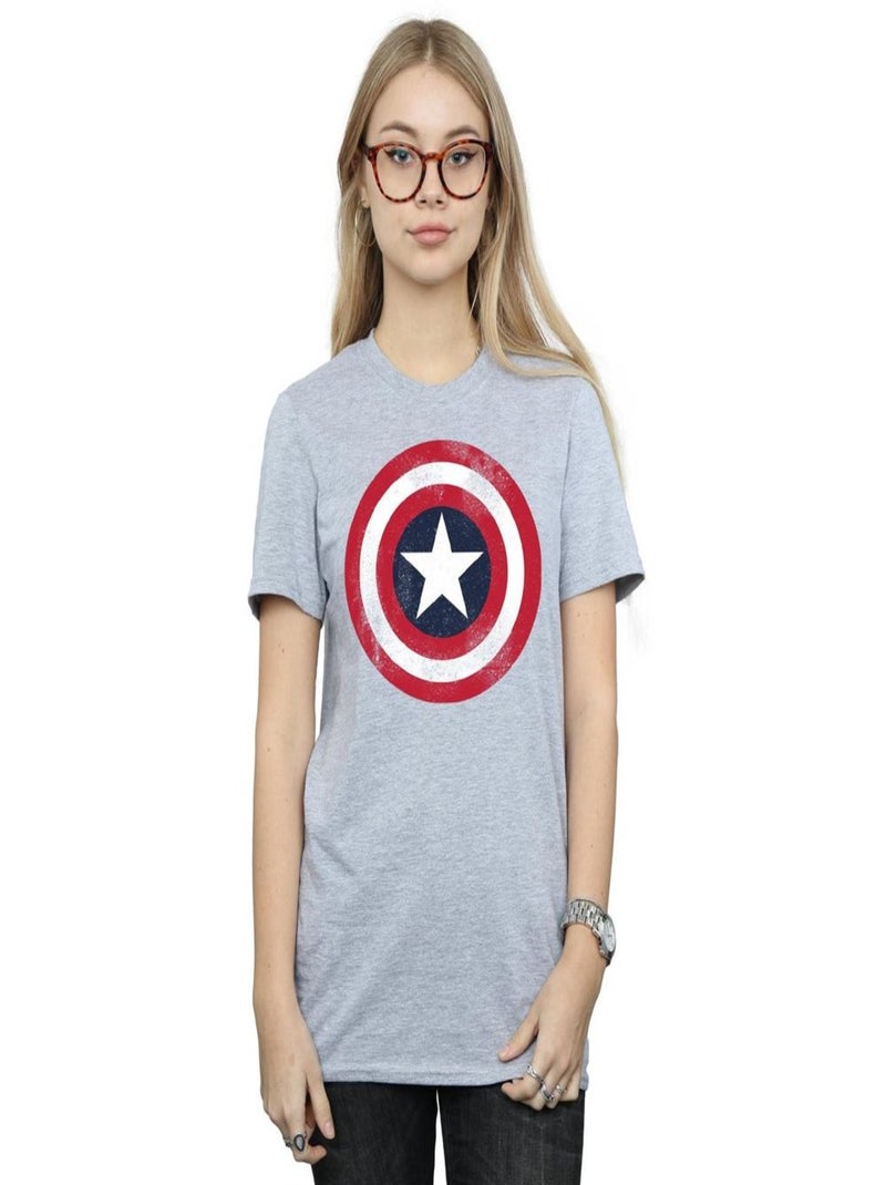 Marvel - T-shirt Gris chiné - Kiabi