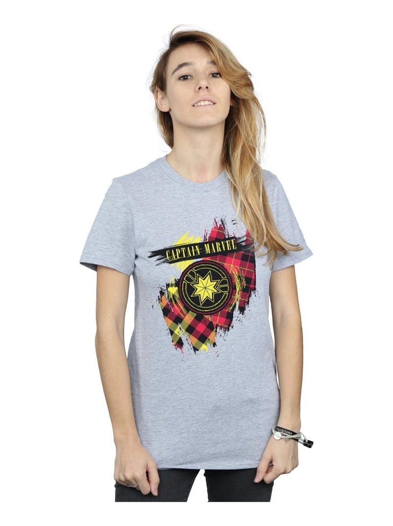 Marvel - T-shirt Gris chiné - Kiabi
