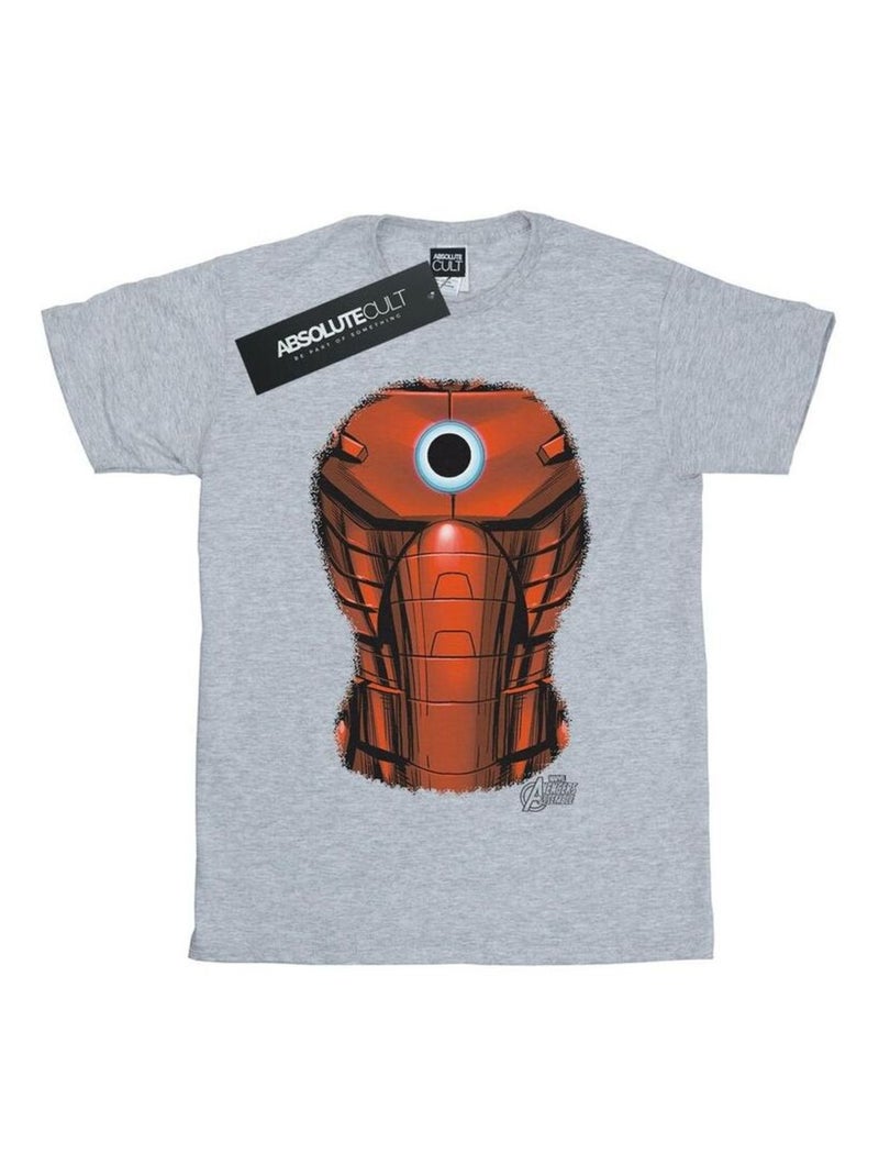Marvel - T-shirt Gris chiné - Kiabi