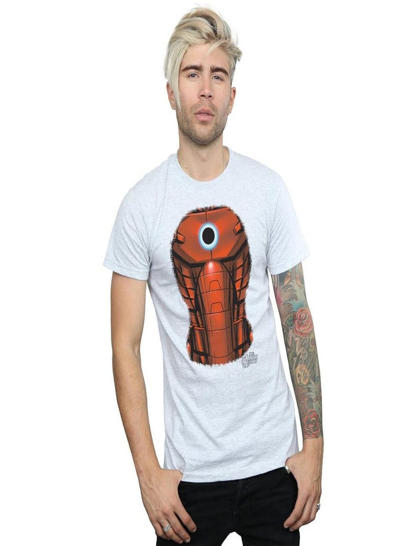Marvel - T-shirt Gris chiné - Kiabi