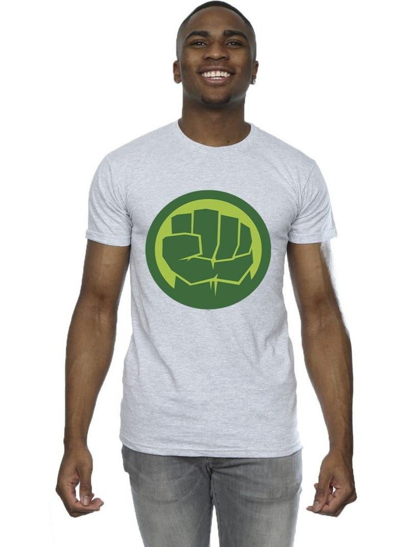 Marvel - T-shirt Gris chiné - Kiabi