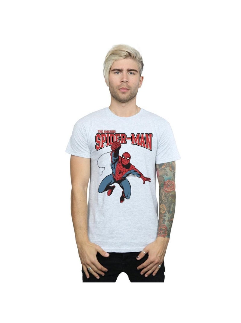 Marvel - T-shirt Gris chiné - Kiabi