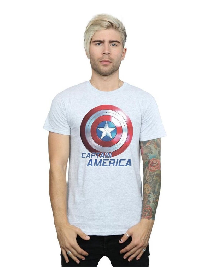 Marvel - T-shirt Gris chiné - Kiabi