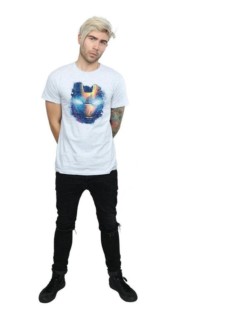 Marvel - T-shirt Gris chiné - Kiabi