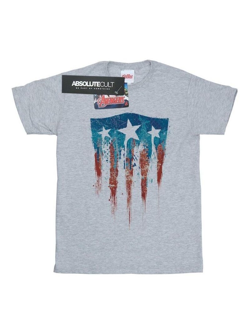 Marvel - T-shirt Gris chiné - Kiabi