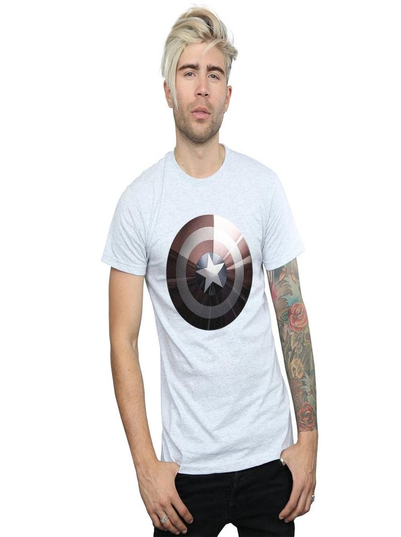 Marvel - T-shirt Gris chiné - Kiabi