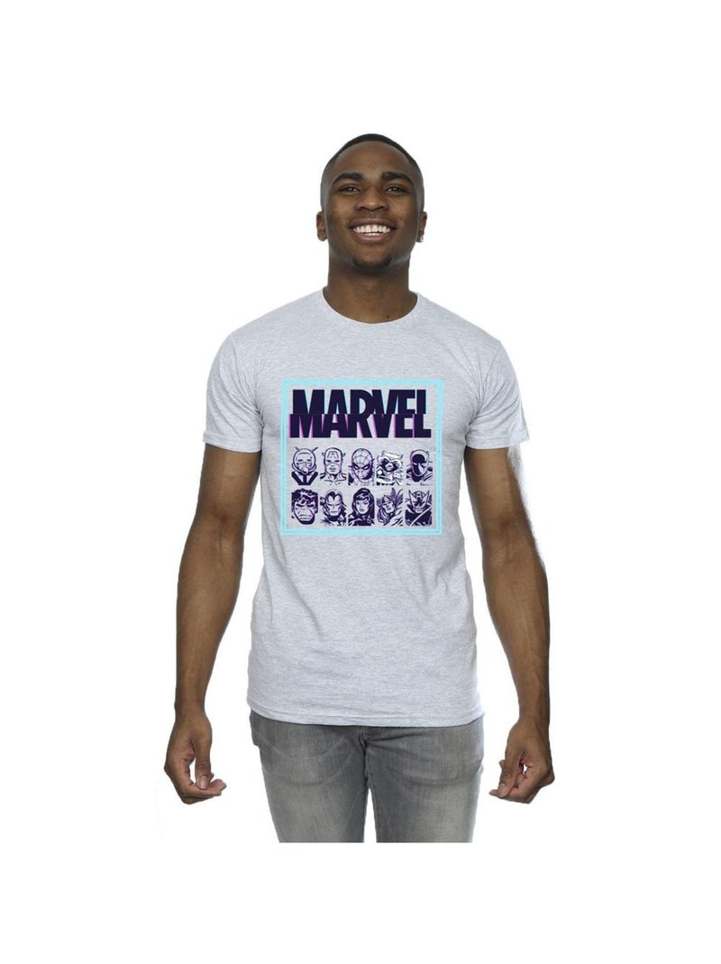 Marvel - T-shirt Gris chiné - Kiabi