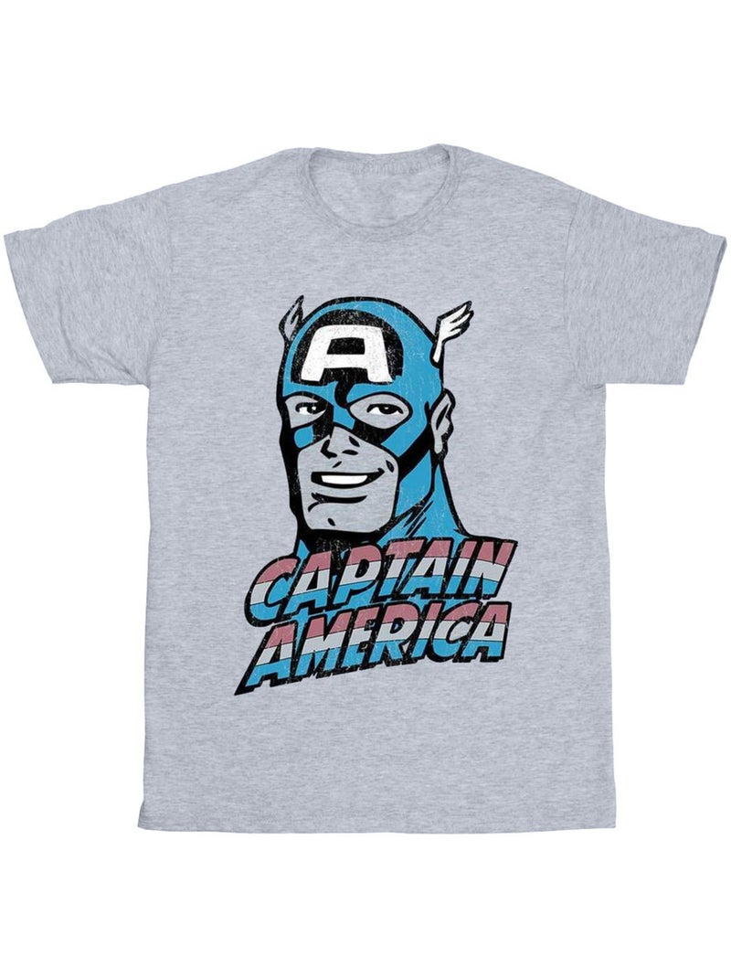 Marvel - T-shirt Gris chiné - Kiabi