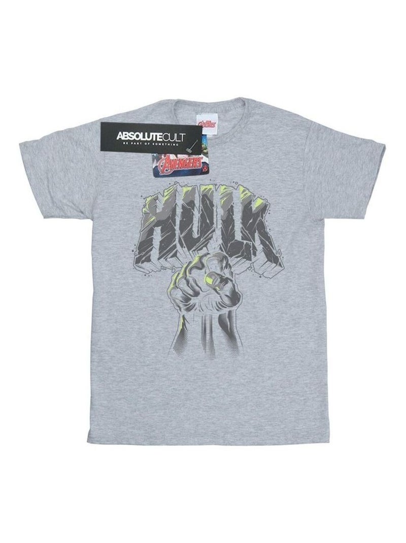 Marvel - T-shirt Gris chiné - Kiabi