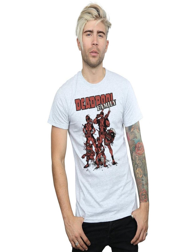 Marvel - T-shirt Gris chiné - Kiabi