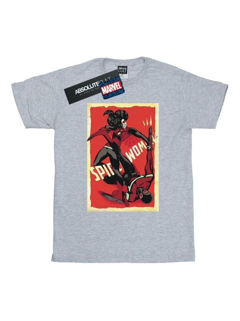 Marvel - T-shirt Gris chiné - Kiabi
