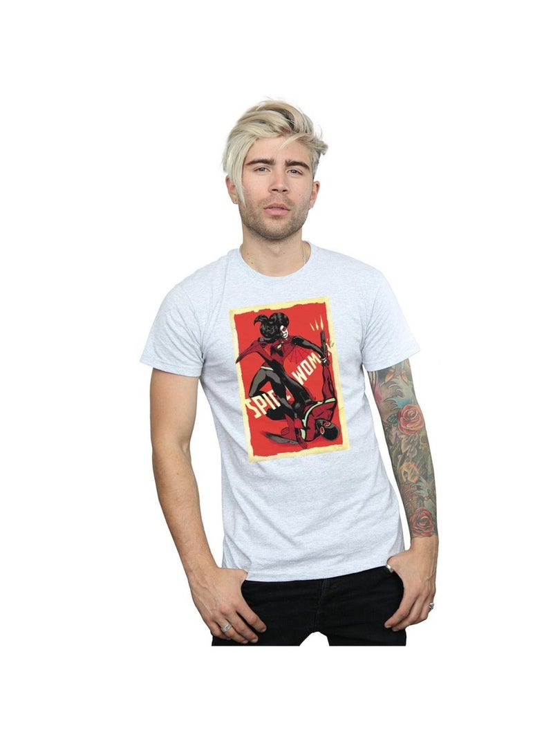 Marvel - T-shirt Gris chiné - Kiabi