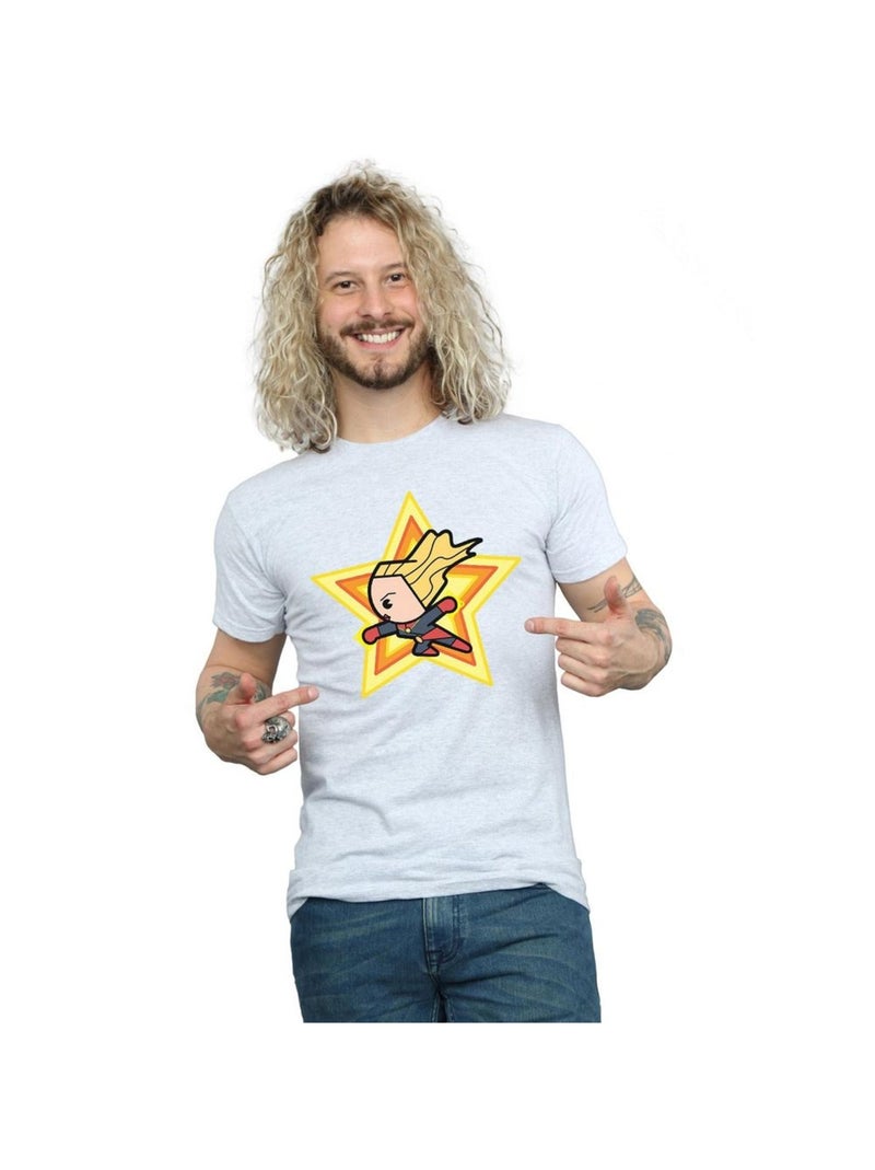 Marvel - T-shirt Gris chiné - Kiabi