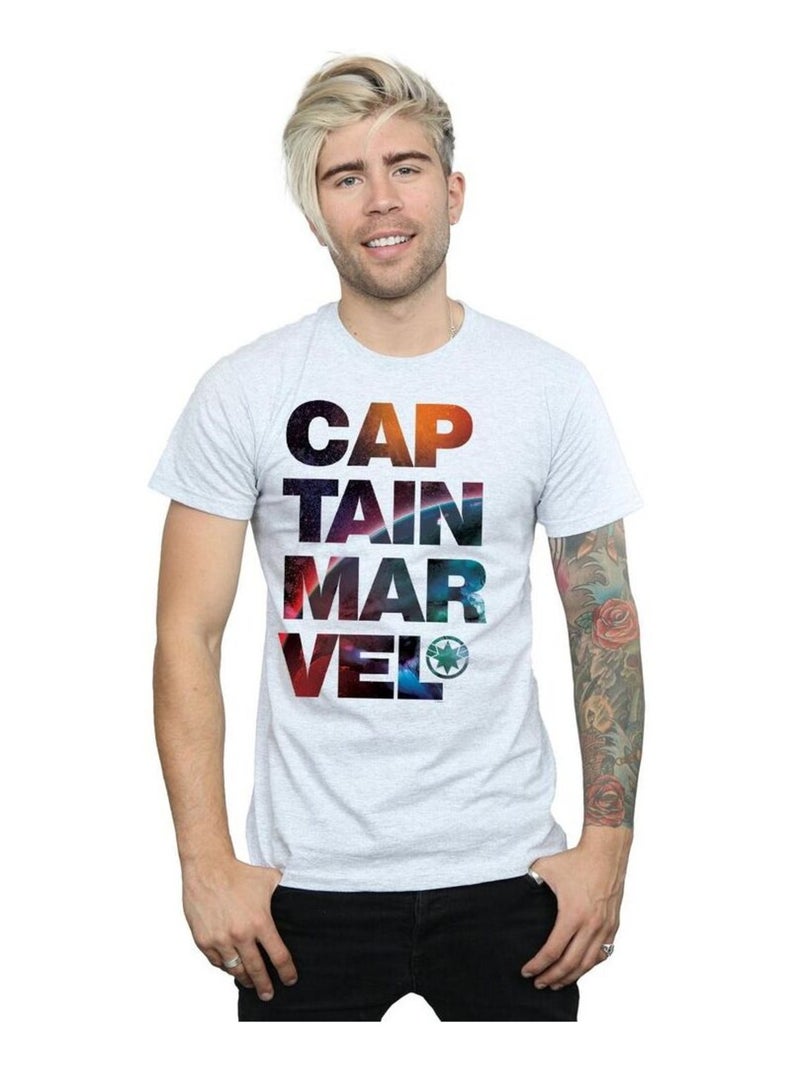 Marvel - T-shirt Gris chiné - Kiabi