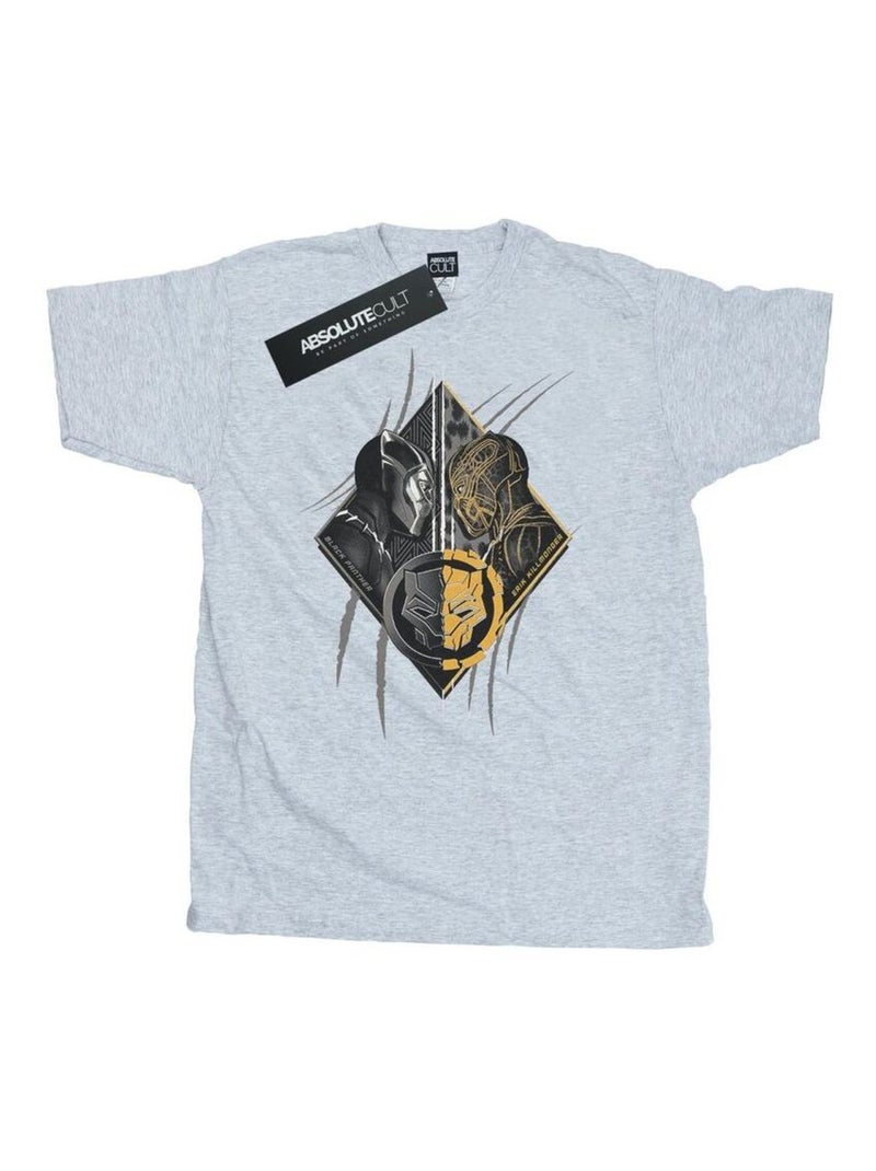 Marvel - T-shirt Gris chiné - Kiabi