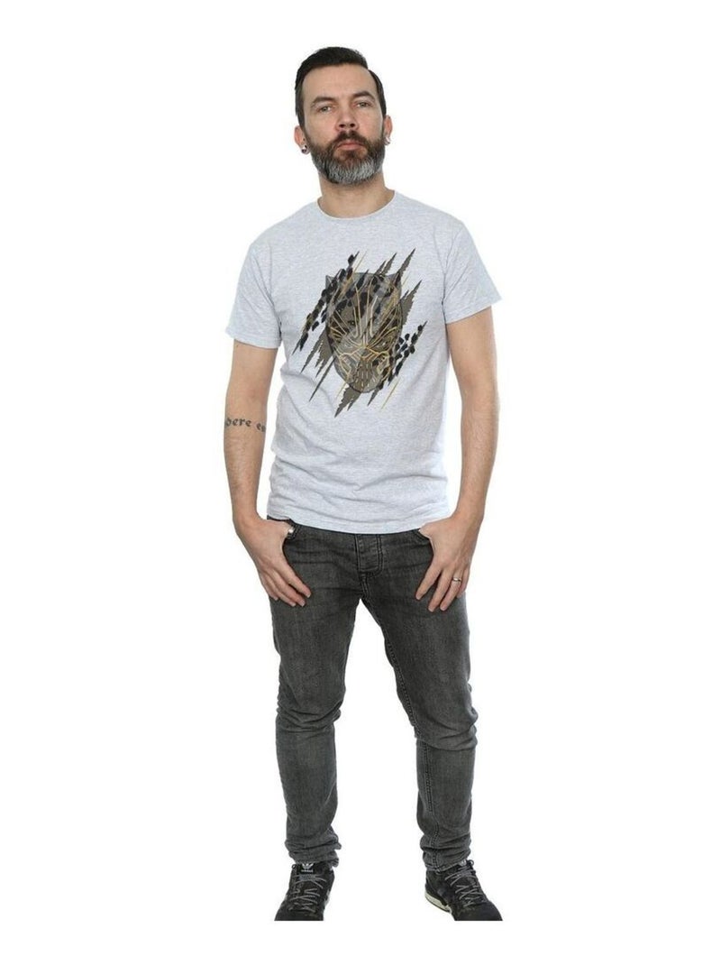Marvel - T-shirt Gris chiné - Kiabi