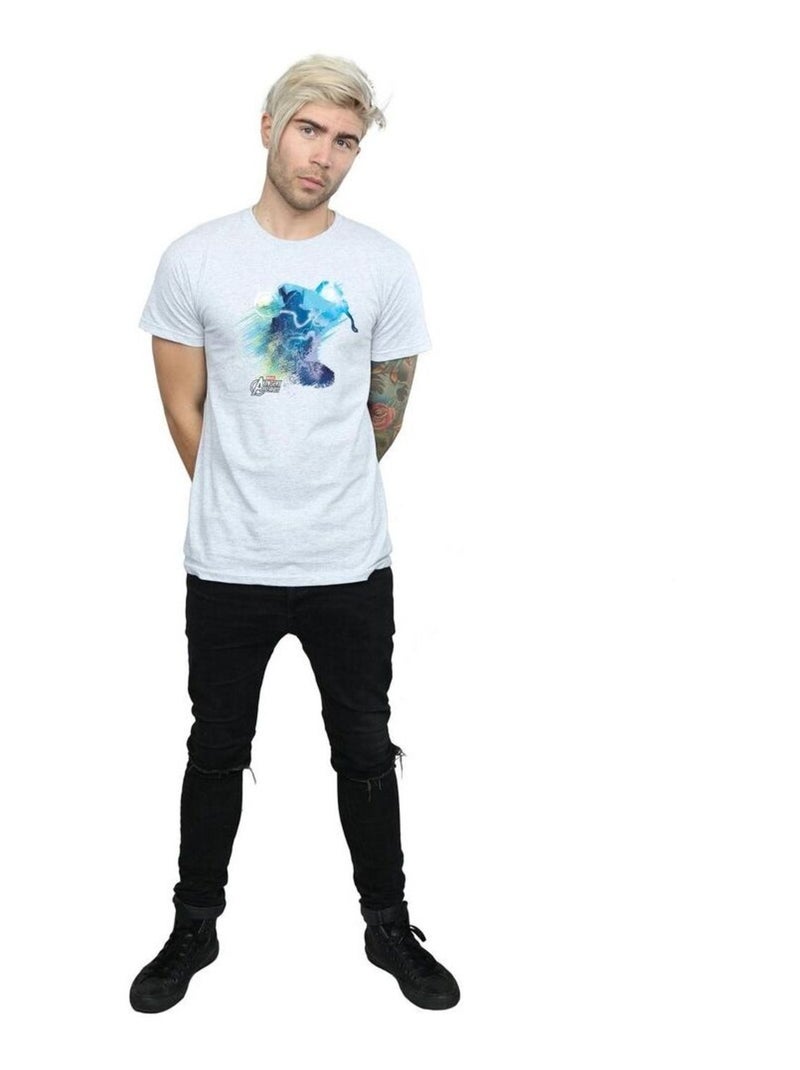 Marvel - T-shirt Gris chiné - Kiabi