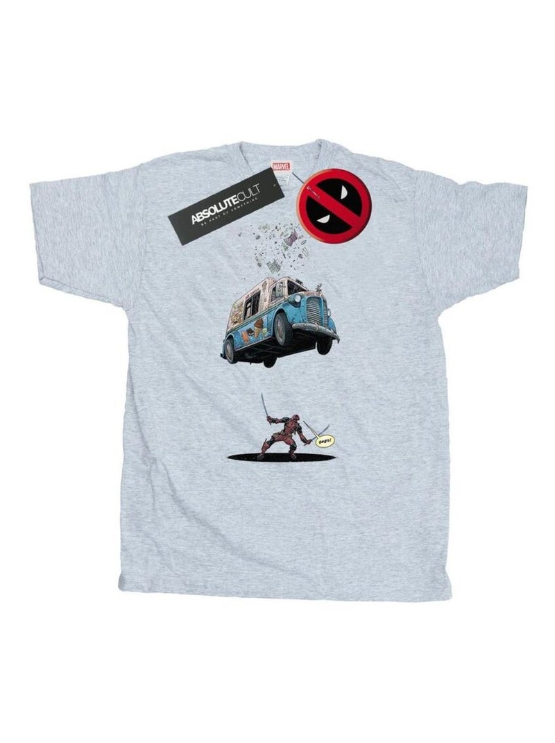 Marvel - T-shirt Gris chiné - Kiabi